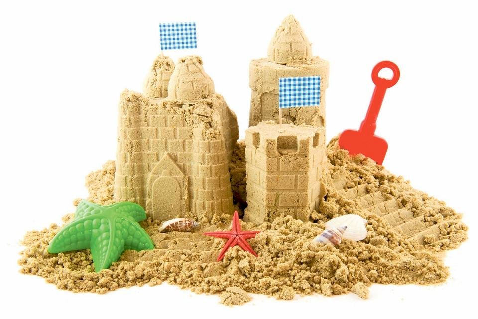 Замок из песка пазл онлайн