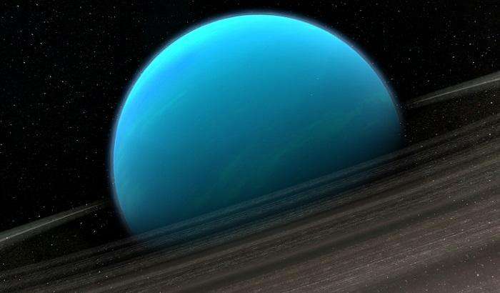 Uranus planeta albastră jigsaw puzzle online