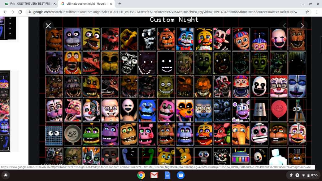 aterrador como el infierno fnaf rompecabezas en línea