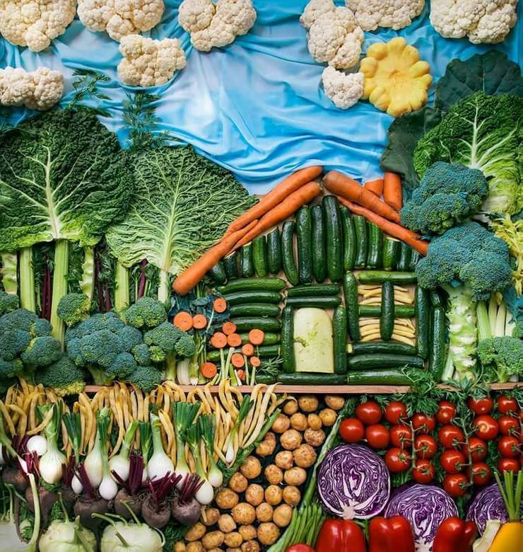 zeleninová zahrada online puzzle
