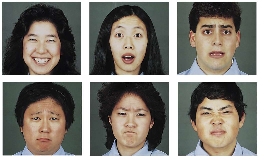 Gesichtsausdrücke Puzzlespiel online