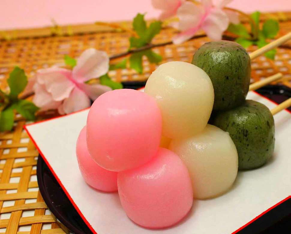Delicious sweet dangos jigsaw puzzle online