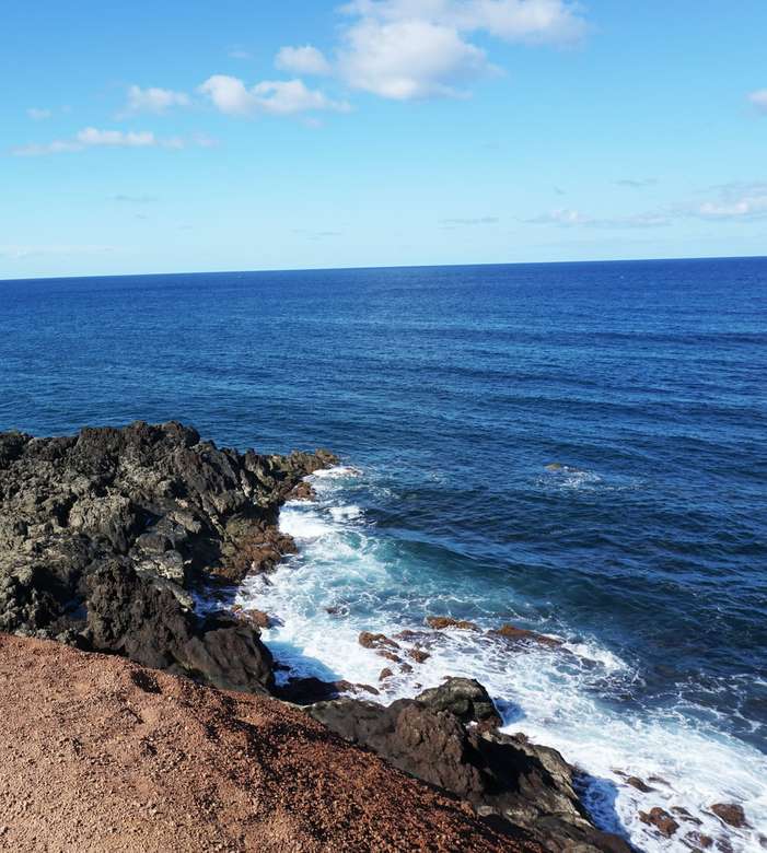 Lanzarote havet pussel på nätet