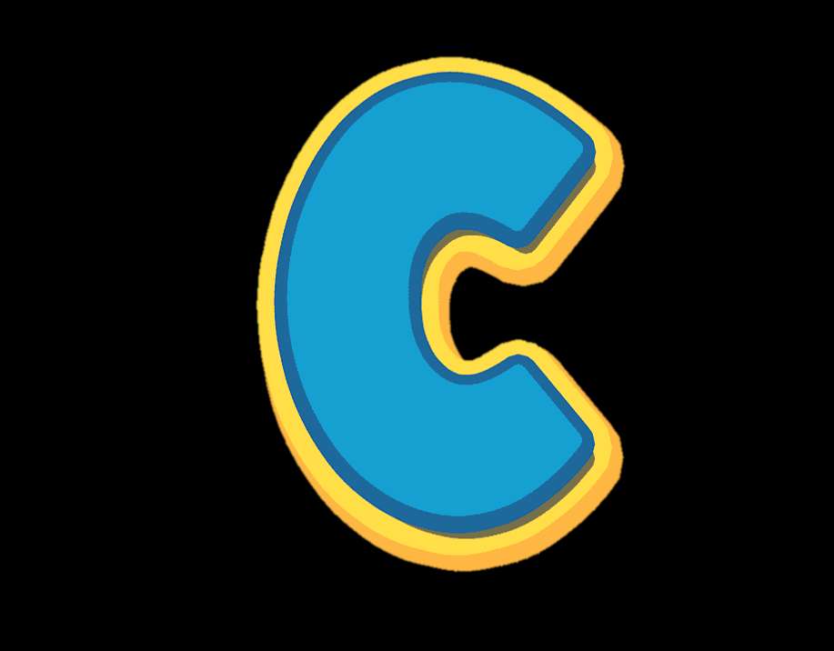 Assemblage de la lettre C puzzle en ligne