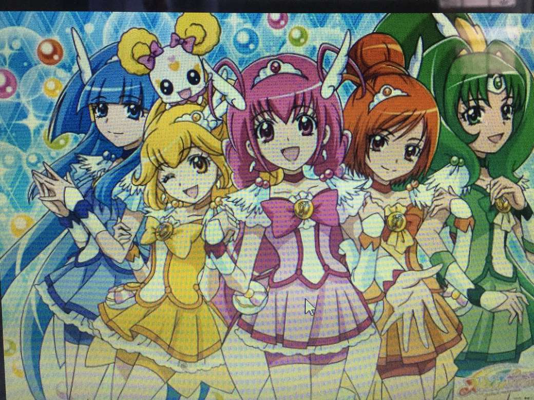 Glitter Force puzzle online