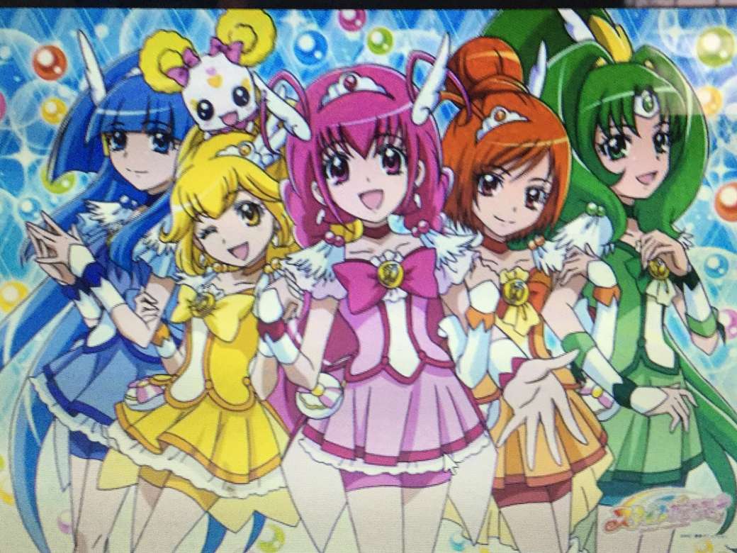 Glitter Force puzzle online