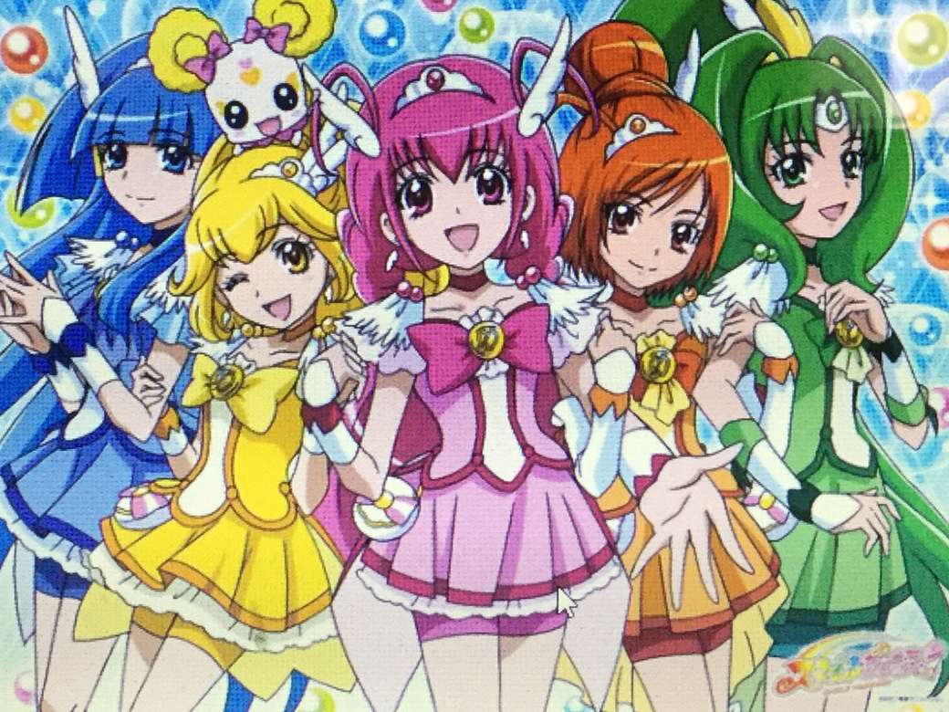 Glitter Force online puzzle