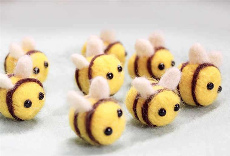 Süße Bienen Puzzlespiel online