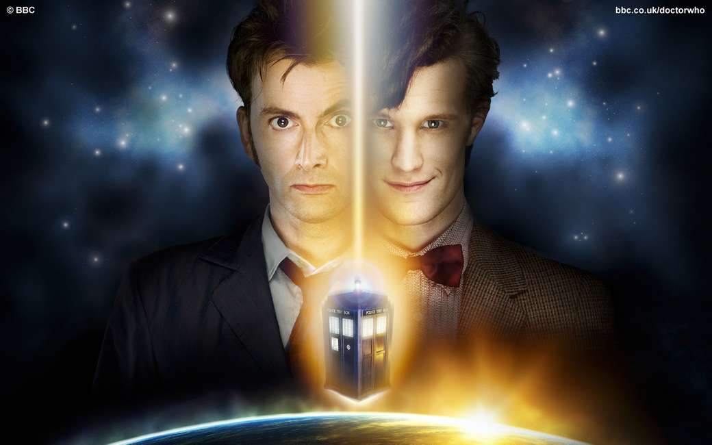10th and 11th Doctors jigsaw puzzle online