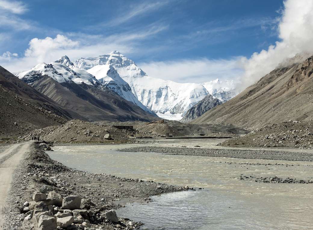 Panorama of the Himalayas online puzzle