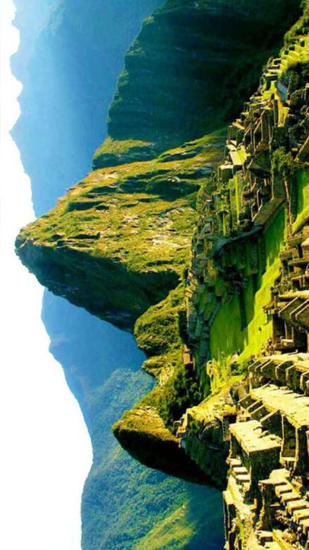 Macchu Picchu pussel på nätet