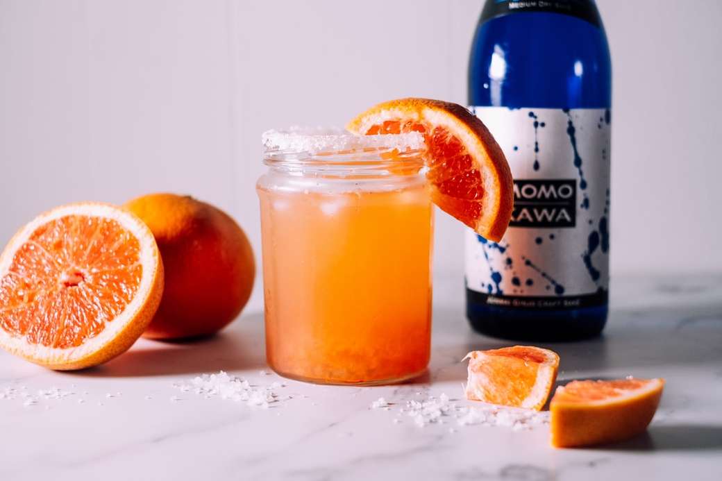 Sake Grapefruit Cocktail jigsaw puzzle online