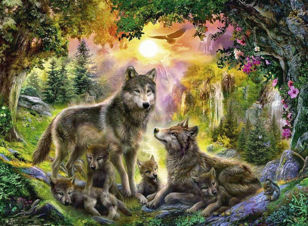 SWEET WOLVES online puzzle