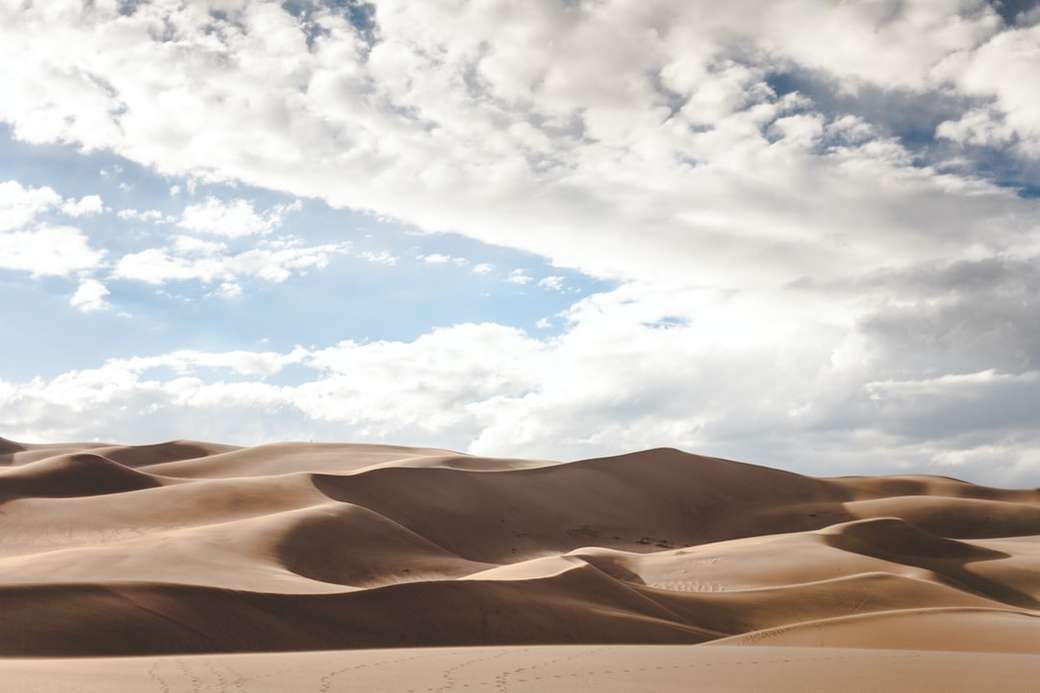 Woestijnduinen in New Mexico legpuzzel online