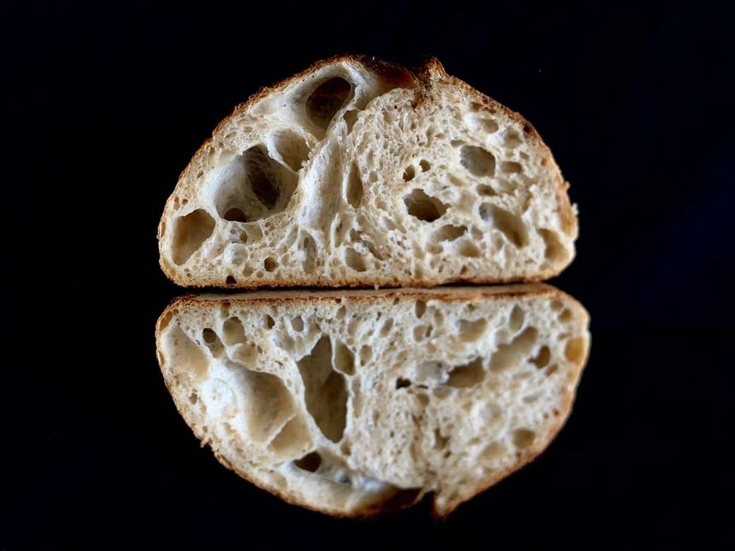 фото хлеба крупным планом онлайн-пазл