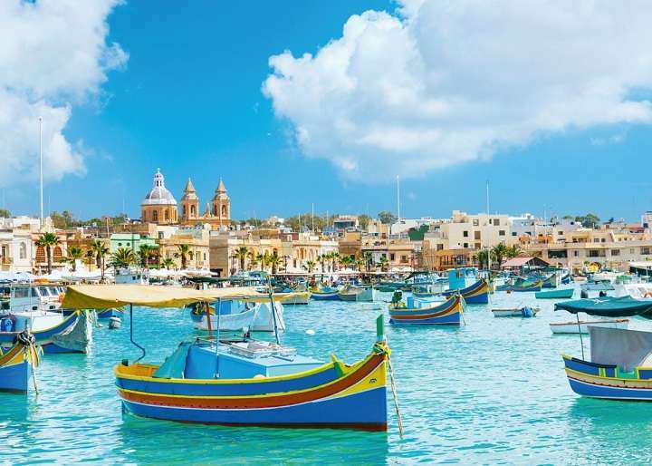 Vacaciones en malta. rompecabezas en línea