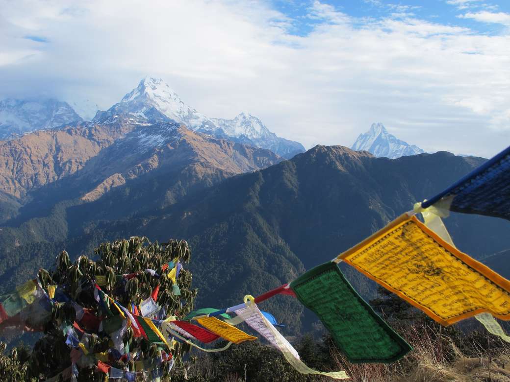 Nepál - buddhizmus kirakós online