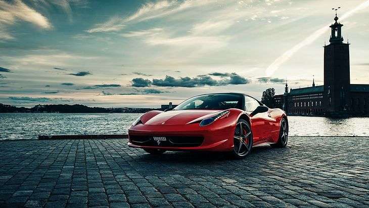 Головоломка Ferrari онлайн пазл