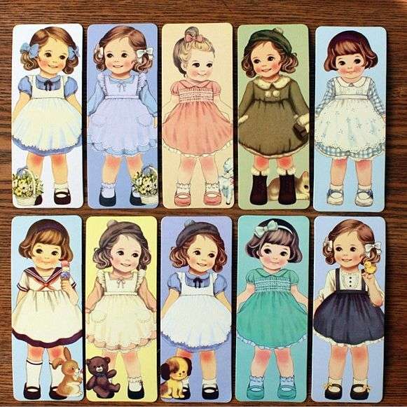 Vintage panenky skládačky online
