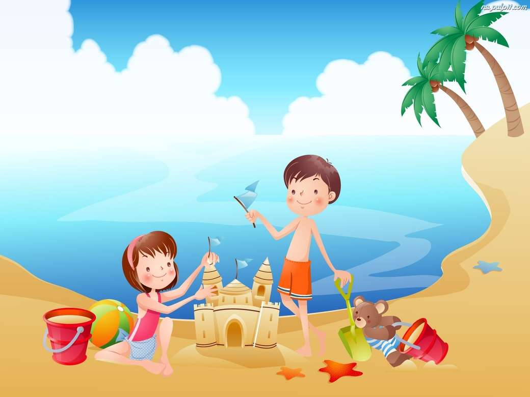 Urlaub am Meer Puzzlespiel online