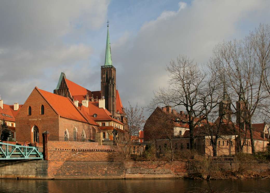 Kathedraal van Wroclaw legpuzzel online