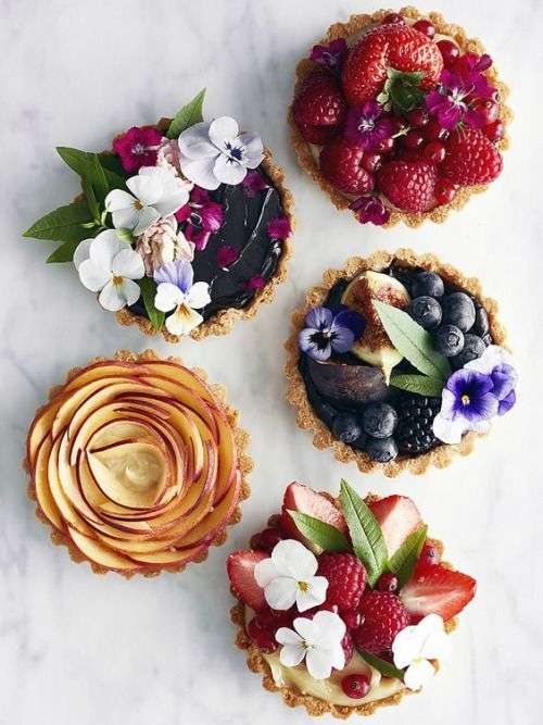 Ovocné koláče skládačky online
