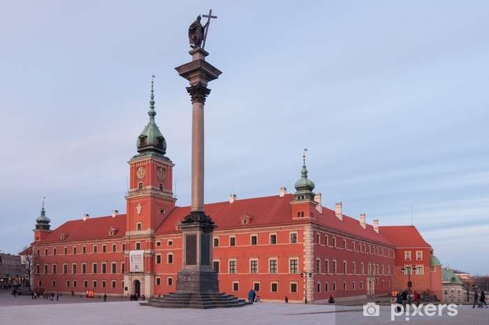 Замок в Варшаве онлайн-пазл