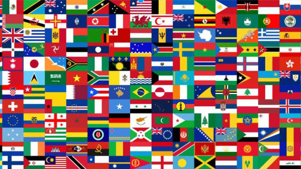 Las banderas del món rompecabezas en línea