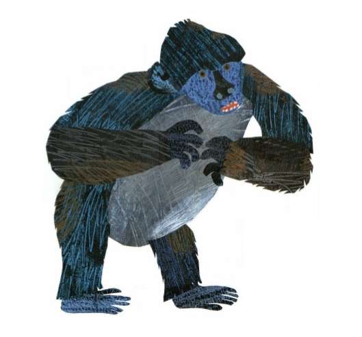 De la tête aux pieds: Gorille puzzle en ligne