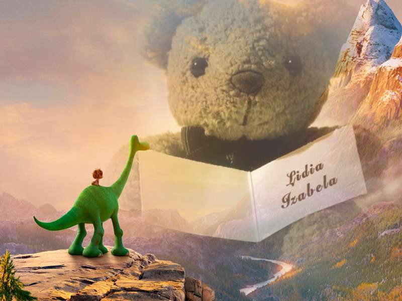 un bun dinozaur puzzle online