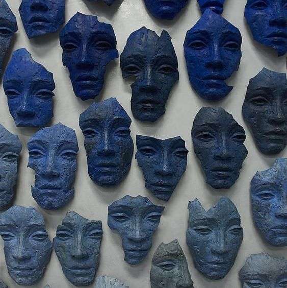 Mascaras de ceramica rompecabezas en línea
