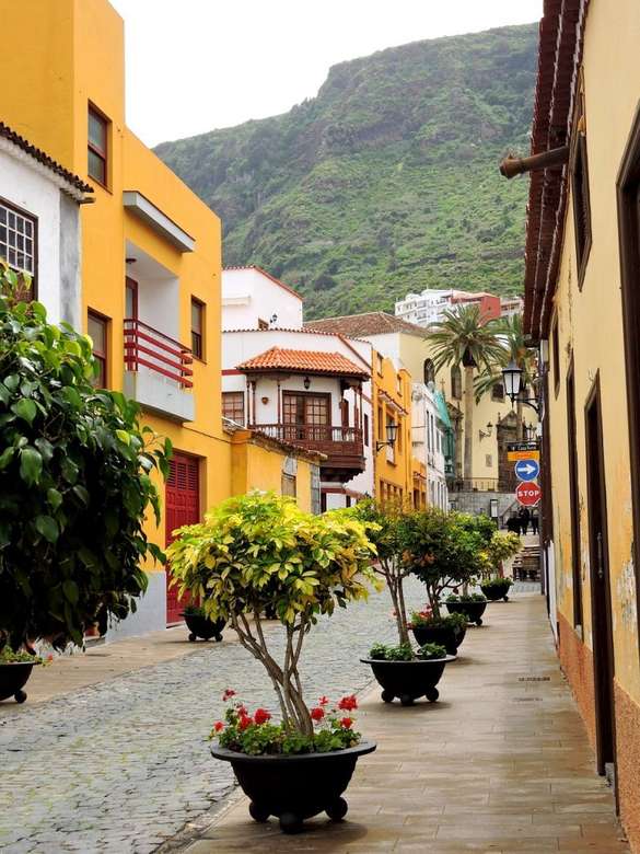 straat in Tenerife legpuzzel online