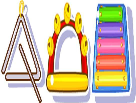 t is for triangle tambourine xylophone online puzzle