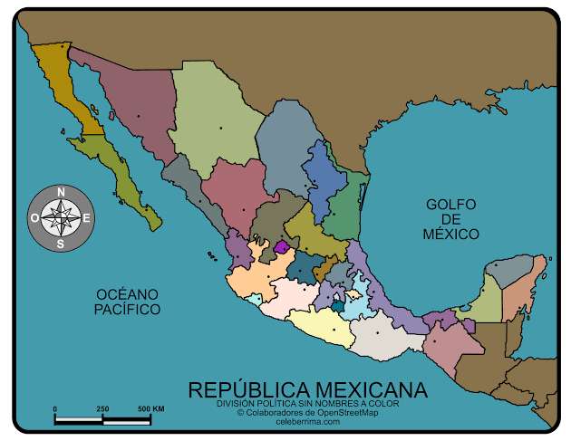 REPUBLICA MEXICANĂ puzzle online