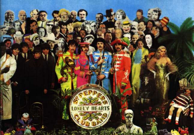 Sgt. Peppers lonely hearts club band quebra-cabeças online