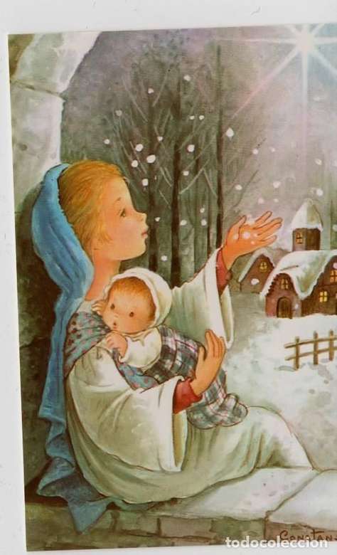 Semplice cartolina di Natale puzzle online