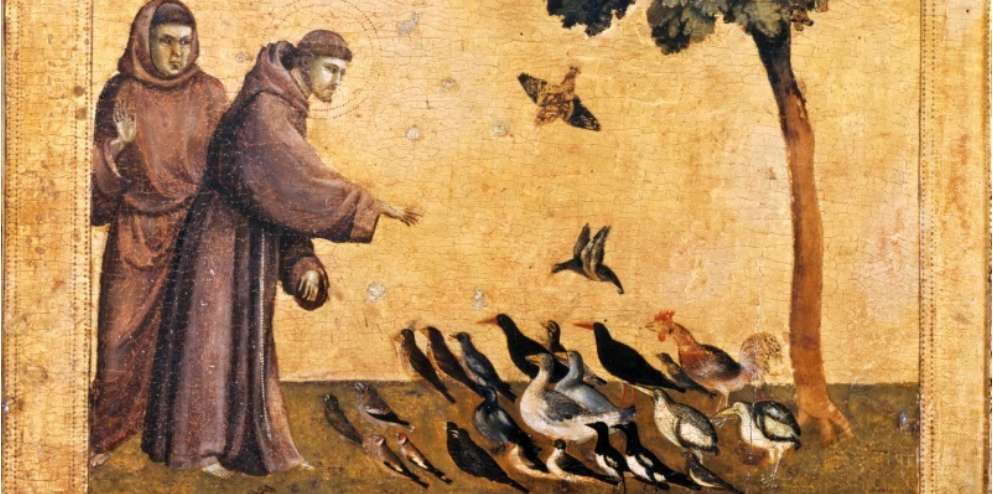 Peinture de Saint François d'Assise puzzle en ligne