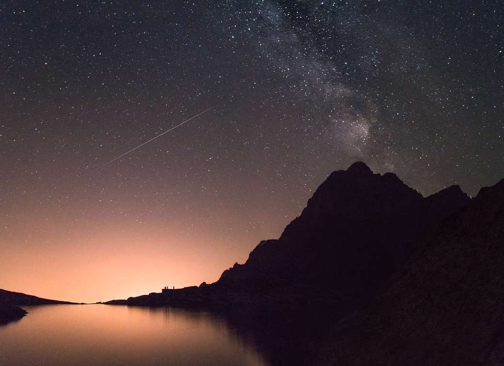Hvězdná obloha nad Tatrami skládačky online