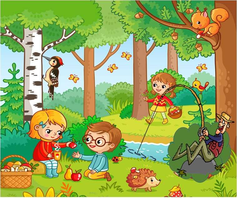 Summer in the woods jigsaw puzzle online