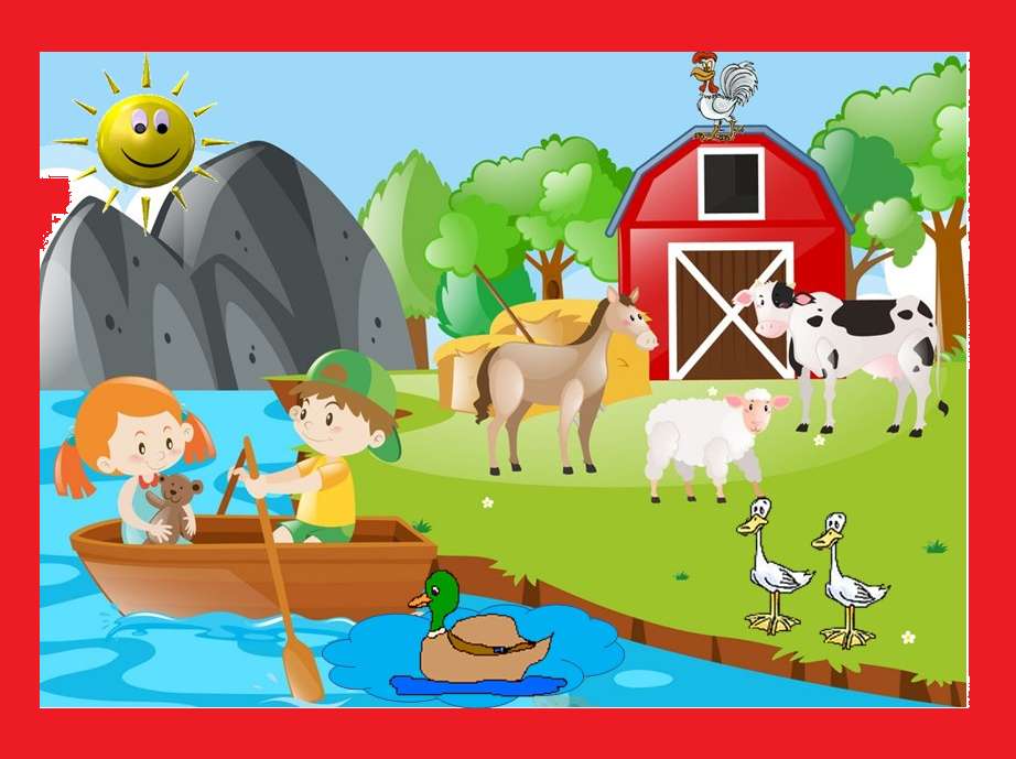 Summer in the countryside jigsaw puzzle online