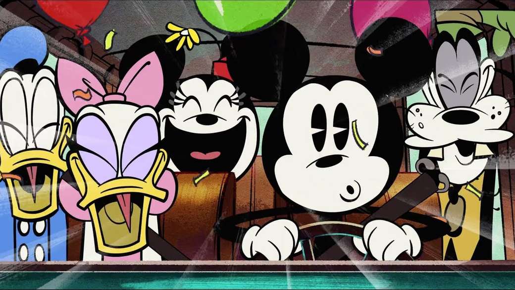 Calções Mickey Mouse quebra-cabeças online