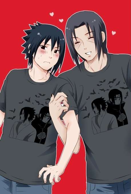 Sasuke e Itachi quebra-cabeça
