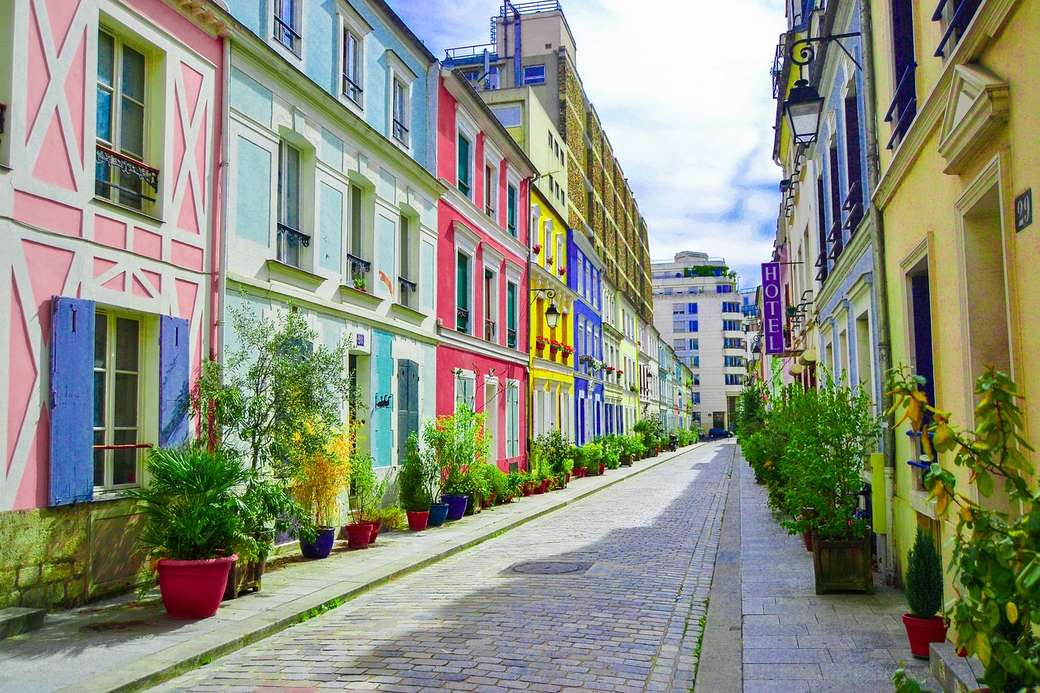 Creme Street - Paříž skládačky online