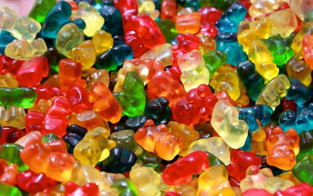 Jelly Bear Online-Puzzle