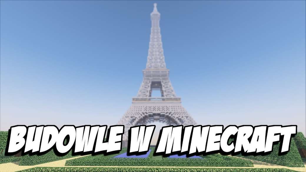 Minecraft buildings jigsaw puzzle online