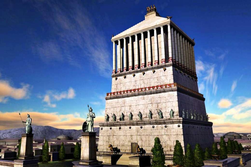 the mausoleum at Halicarnassus jigsaw puzzle online