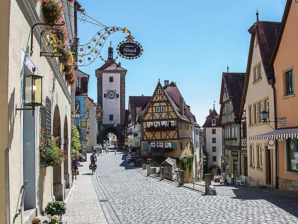 Rothenburg Online-Puzzle