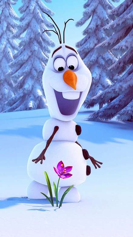 Frozen - Olaf online puzzel