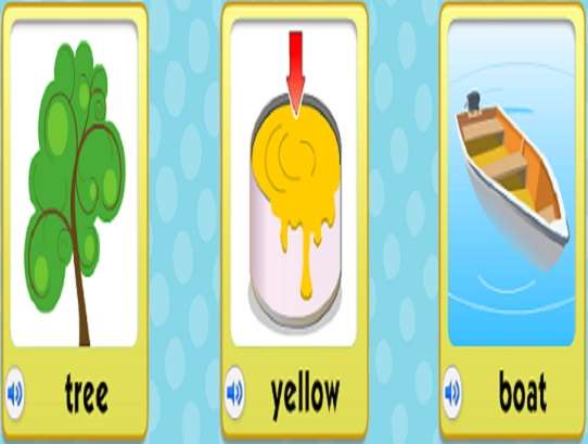 barca galbenă de copac puzzle online