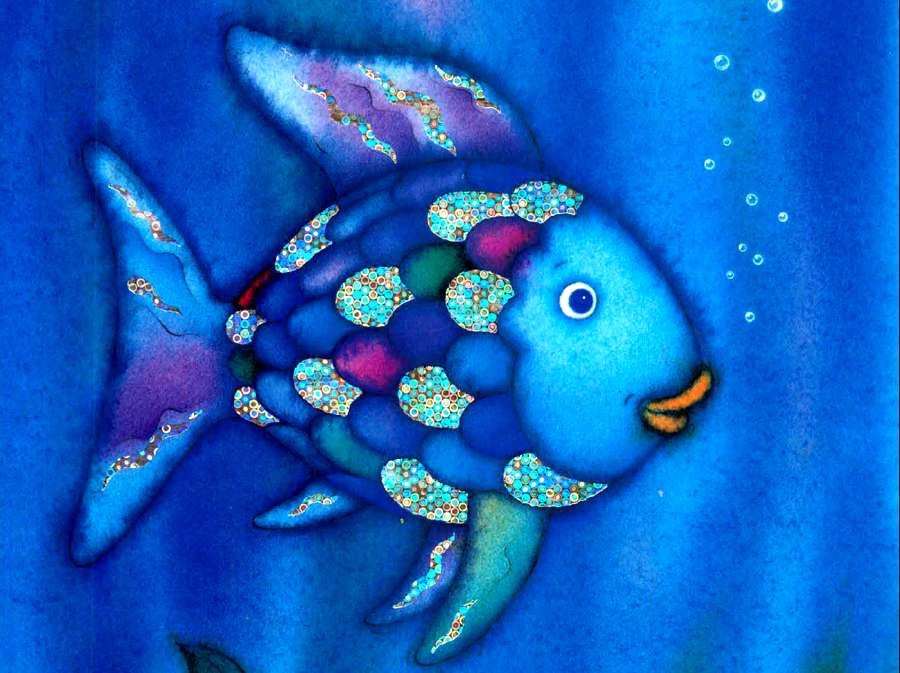 Rainbow Fish pussel på nätet